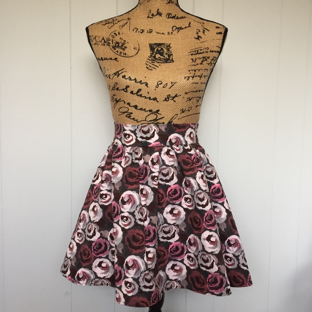 H&M Divided Floral Skirt